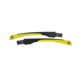 Wiley X Crush Matte Grey/ Neon Yellow Temples, YFCRS04T