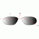 Wiley X CQC Tactical Goggles - lens dimensions