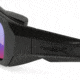 Wiley X Enzo Sunglasses, Matte Black Frame,Polarized Emerald Mirror Amber Lens CCENZ07
