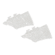 Wiley X Profile Side Shields,Clear WSPRFSS