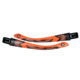 Wiley X Victory Replacement Temples,Matte Black w/Dragon/Sonic Orange YFVIC04T