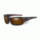Wiley X WX Arrow Bifocal Prescription Sunglasses, Matte Layered Tortoise Frame, CCARR08FBI