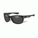 Wiley X WX Hudson Progressive Prescription Sunglasses, Gloss Black Frame, ACHUD03FPR