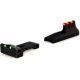 Williams Gun Sight Target Pistol Sights, Browning Buckmark, Rear Sight Length Over 1in, Green/Red, 70231