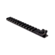 Williams Gun Sight Ace In The Hole Picatinny Scope Rail w/ Fiber Optic Front Sight, Marlin 336, Black/Red, 70975