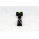 Williams Gun Sight Target Pistol Sights, Browning Buckmark, Rear Sight Length Over 1in, Green/Red, 70231