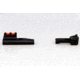 Williams Gun Sight Target Pistol Sights, Browning Buckmark, Rear Sight Length Under 1in, Green/Red, 70232