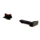 Williams Gun Sight Target Pistol Sights For Ruger GP100, Green/Red, 70958
