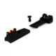 Williams Gun Sight Target Pistol Sights For Ruger New Model Single Six, Green/Red, 70960