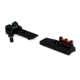 Williams Gun Sight Target Pistol Sights For Ruger New Model Single Six, Green/Red, 70960