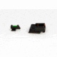 Williams Gun Sight Target Pistol Sights, S&amp;W M&amp;P .22LR Compact, Green/Red, 71031