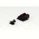 Williams Gun Sight Target Pistol Sights For S&amp;W M&amp;P .22LR Compact, Green/Red, 71031