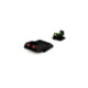 Williams Gun Sight Target Pistol Sights, Ruger SR22 Pistol, Elevation Only, Green/Red, 70987