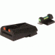 Williams Gun Sight Self Defense Pistol Sights For Kimber 1911, Green/Red, 70943
