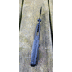 Willumsen Copenhagen Zero7 Midnight Folding Knife, 4.75in Closed, 3.5in Black Stonewash 440C Stainless Tanto Blade, Black Sculpted Polymer Handle, Z723TMD