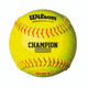 Wilson A9031 ASA Low Optic Yellow Fastpitch Softball 12 Pack 1003073