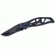 Winchester Knives 4 1/2in, 1 Blade Body Lock Knife, Black Titanium Winchester Handle, Clam Pack W 40 14009