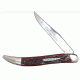 Winchester Knives 5 1/2in, 1 Blade Toothpick w/ Burnt Orange Bone Handle W 18 19100