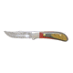 Winchester Knives Fixed Blade Sheath Knife,8 1/8in Satin Finish Hollow Ground Clip Blade,Pakawood Handle W 15 0680