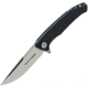 WithArmour Flint Linerlock Folding Knife, 3.5 satin finish D2 tool steel blade, Black textured G10 handle, WA-091BKG