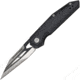 WithArmour Hawk-Eye Linerlock Folding Knife, 3.5 D2 tool steel blade, Black G10 handle, WA-081BK