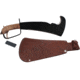 WoodmanS Pal Premium Machete, Treated Leather Sheath and Stone 173682
