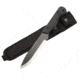 Woodman'S Pal Pro Tool Utility Series Camp Knife, Black Finish, 6in Blade 195867