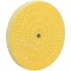 Woodstock Hard Spiral Sewn Buffing Wheel, 6in. Diameter x 1/2in. Ply x 3/4in. Hole D3093