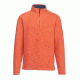 Woolrich Men's Boysen Half Zip Pullover Sweater, Persimmon Heather, L 8301-PSH-PERSIMMONHEATHER-L-DEMO