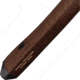 WOOX AX1 Bushcraft Axe, 15.75in Overall, 5.25in Blued Finish C45 Steel Axe Head w/ 3.25in Cutting Edge, Hickory Handle, Black Leather Belt Sheath, BU.AXE001.04