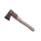 WOOX AX1 Tomahawk Axe, Black Bluing/Tiger Wood Handle, BU.AXE001.05