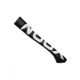 WOOX Volante Replacement Handle, White Logo, Black/White, BU.AXE002.02HND