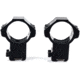 Wulf Optics Match Rifle Scope Rings, High, 09-11 mm, Black, 30mm, WU5019