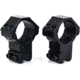 Wulf Optics Match Rifle Scope Rings, High, 09-11 mm, Black, 30mm, WU5019