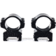 Wulf Optics Match Rifle Scope Rings, High, Picatinny, Black, 1, WU5008