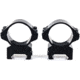 Wulf Optics Match Rifle Scope Rings, Low, Black, 30mm, WU5010