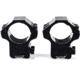 Wulf Optics Match Rifle Scope Rings, Medium, 09-11 mm, Black, 1, WU5018