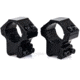 Wulf Optics Match Rifle Scope Rings, Medium, 09-11 mm, Black, 1, WU5018