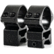 Wulf Optics Match Rifle Scope Rings, Medium, Picatinny, Black, 30mm, WU5011