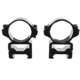 Wulf Optics Match Rifle Scope Rings, Medium, Picatinny, Black, 30mm, WU5011
