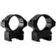 Wulf Optics 30mm Tube Match Mount Rings, Picatinny, Med, Black, Small, WU5331