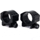 Wulf Optics Wulf Tactical Rifle Scope Rings, 6 Screw, Low, Black, 30mm, WU5014