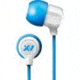 X-1 Audio Surge In-Ear Waterproof Headphone, White and Blue H2O-SG-MN1-WE