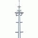 X-Stand The Gator 20 Ft Climbing Stick w/ Jaw, Gray, XSCS215