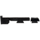 XS Sight Systems DXT Big Dot Pistol Tritium Night Sight, STI Pistol Tritium Nights BoMar Adjustable, Matte Black, Standard, ST-0005A-5