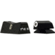XS Sight Systems DXT Standard Dot Pistol Sight, Beretta 92 Vertec, 92A1, Matte Black, Standard, BE-0007S-6