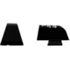 XS Sight Systems DXT Standard Dot Pistol Sight, Bersa BP9CC, Matte Black, Standard, BS-0001S-6