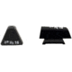 XS Sight Systems DXT Standard Dot Pistol Sight, Colt Commander 4.25in, Matte Black, Standard, NE-0002S-6