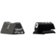 XS Sight Systems DXT Standard Dot Pistol Sight, Colt Officers ACP and Defender 3.5in, Matte Black, Standard, NE-0003S-6