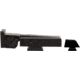 XS Sight Systems DXT Standard Dot Pistol Sight, Para Ordnance Adjustable Rear, Matte Black, Standard, PO-0002A-6